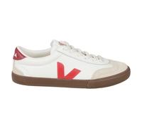 Veja Chaussures Volley O.T. Cuir blanc beige rouge Femme Pointure 37