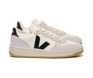 Veja - Women's V-10 Prime - Baskets - EU 38 - pure / black / parme