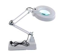 VejiA Loupe avec LED multifonctionnelle 10X 20X sur Support Bras de Serrage Mains Libres en Verre Lumineux Lampe de Bureau Support à Clipser pour Lecture Passe-Temps
