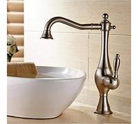 VejiA Robinet de lavabo à Levier Unique, Robinet mitigeur de Salle de Bains à Montage sur Pont, Robinet pour Salle de Bains Torneiras