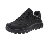 vejtmcc Chaussures de randonnée pour homme - Imperméables et légères - Chaussures de montagne - Antidérapantes - Respirantes - Chaussures de marche en plein air - Légères et confortables, Noir , 47