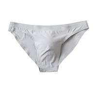 vejtmcc Culotte pour homme - Stretch - Sans coutures latérales - Sans coutures latérales - Évacuation de l'humidité - Minimaliste - Sans notes qui grattent - En microfibre - Respirant - Taille basse
