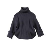 vejtmcc Pull à col roulé pour fille - T-shirt à manches longues d'hiver - Loisirs - Pull en tricot uni - Hauts à revers pour filles - Décontracté - Manches longues - T-shirt thermique - Tenues