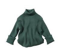vejtmcc Pull à col roulé pour fille - T-shirt à manches longues d'hiver - Loisirs - Pull en tricot uni - Hauts à revers pour filles - Décontracté - Manches longues - T-shirt thermique - Tenues