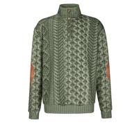 vejtmcc Pull d'hiver pour hommes, sweat-shirt chaud sans capuche pour hommes, pull de travail d'hiver imprimé pull vintage chaud à capuche veste de survêtement polaire pull tricoté S à 5XL, Jn, 5XL