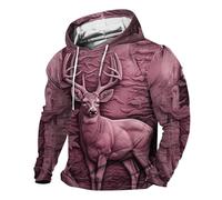 vejtmcc Sweat à capuche basique pour homme, sweat à capuche uni avec capuche imprimé 3D Pull long avec fermeture éclair, hiver décontracté chaud extérieur sport sweat-shirt streetwear, rouge, XL