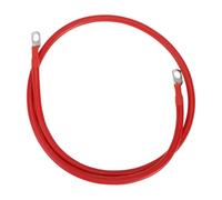 VekAuto 1 Câble d'Onduleur de Batterie 6 AWG Calibre 90cm 5/16" Lug Câble de Batterie Universel pour Voiture Véhicule Bateau VR Solaire Cuivre Étamé Rouge