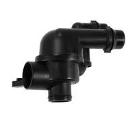 VekAuto 1 Pc Thermostat De Voiture Pour Land Rover Freelander 2002-2005 2.5L V6 En Plastique Durable Noir Assemblage De Boîtier De Thermostat Liquide De Refroidisement Moteur Intérieur