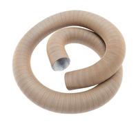 VekAuto 1 Pc Tuyau De Chauffage De Voiture 60Mm Id 300Cm Longueur Max L Tuyau De Conduite D'Air Chaud Voiture Camion Camping-Car Bus Van Bateau Feuille D'Aluminium Marron