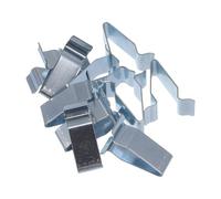 VekAuto 10 pcs Retenue De Garniture De Panneau De Porte De Hayon pour Audi A3 06-13, En Métal Durable Argenté, pcs Ressort De Carrosserie De Panneau De Garniture De Voiture Polyvalents