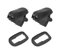 VekAuto 2 Pièces Buse De Lave-Glace Pour Ford Fusion 02-12 | Couleur: Noir, Matière: ABS, Numéro OE: 1442176, Utilisation: Pare-Brise Avant, Pulvérisation Rapide, Facile À Installer