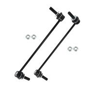 VekAuto Biellettes De Barre Stabilisatrice Avant K750616/K750617 Pour Ford Explorer Police Interceptor Et Pour Utility 2013-2018 - Kit De Biellettes - Fer Et Caoutchouc Noir - 2 Pièces