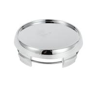 VekAuto Cache-Moyeu De Roue De Voiture, 65Mm 2,56" Od Centre Hub Cover Universel Pour Voitures Et Camions Résistant Aux Rayures Design Élégant En Plastique Chrome Argenté
