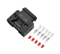 VekAuto Connecteur De Bobine D'Allumage À 5 Broches Compatible Pour Mercedes-Benz, Kit De Fiche, Étanche, Série En Plastique Noir De 3,5 Mm, Connecteur De Terminal De Fil Femelle