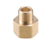 VekAuto Connecteur pour Nettoyeur Haute Pression, Adaptateur Femelle M22x1.5 vers Mâle G3/8 en Laiton pour Tuyau de Nettoyeur Haute Pression, Universel, Couleur Cuivre en Laiton