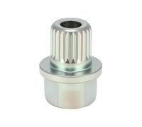 VekAuto Écrou De Verrouillage De Roue Compatible Pour Bmw, En Acier Allié Galvanisé Durable 40/23Pt De Couleur Argent, Vis Anti-Vol Avec e Démontage