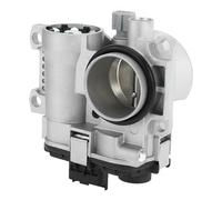 VekAuto Ensemble Corps De Papillon De Gaz Compatible Pour Clio Ii Bb Cb Kangoo Kc0/1 Fc0/1 Twingo I C06, 44Mm Alliage D'Aluminium Ton Argent Actionneur De Corps De Papillon De Moteur.