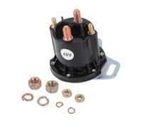 VekAuto Relais de solénoïde de chariot de golf pour EZGO RXV Électrique 2008 et plus récent 48V 150A 4 Terminal Relais