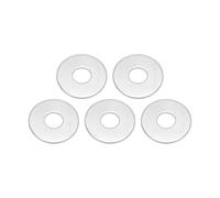 VekAuto Rondelles Plates Universelles 20 Mm Id 60 Mm Od Épaisseur 5 Pièces En Alliage D'Acier Durable, Ton Argent