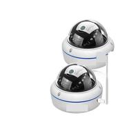 VEKELETE Caméra de sécurité IP WiFi Tuya 5MP, dôme Externe étanche, détection Humaine, vidéosurveillance(U/S,1 pcs Camera)