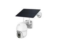 VEKELETE Caméra de Surveillance extérieure connectée Tuya Smart 3MP 5W, Batterie Solaire 10000 mAh, PTZ, WiFi, PIR, Suivi Automatique(Solar Cam)