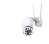 VEKELETE Caméra de Surveillance IP PTZ 4K Couleur 8MP, Vision Nocturne, WiFi, Tuya, Suivi Automatique(E/U,1PCS Camera)