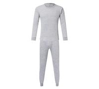 Vekewsap Ensemble de sous-vêtements thermiques pour homme - Long sous-vêtement fonctionnel - Sous-vêtements de sport - Intérieur doux - Sous-vêtements thermiques - 2 pièces - Maillot de corps et