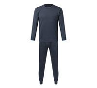 Vekewsap Ensemble de sous-vêtements thermiques pour homme - Sous-vêtements fonctionnels - Sous-vêtements de sport - Intérieur doux - Sous-vêtements thermiques 2 pièces - Maillot de corps et caleçon