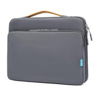 Veki 13-14 Pouces Housse pour Ordinateur Portable, Pochette PC Portable Antichoc Étanche avec Pochette pour Accessoires, Sac de Transport PC Compatible avec MacBook, HP, Dell, Lenovo et Asus (Gris)