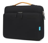 Veki 15-16 Pouces Housse pour Ordinateur Portable, Pochette PC Portable Antichoc Étanche avec Pochette pour Accessoires, Sac de Transport PC Compatible avec MacBook, HP, Dell, Lenovo et ASUS (Noir)