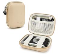 Veki Étui pour appareil photo numérique compatible avec KODAK PIXPRO FZ45 FZ55/pour Canon G7X Mark II/pour CAMKORY DC403 FHD 1080P Digital Point and Shoot Vlogging/carte SD, sac de transport de voyage