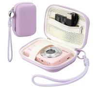 Veki Étui Rigide pour EJXHKNF/IXNAIQY/Ioojcck, Pochette de Compacte Compatible pour Kodak PIXPRO FZ45/FZ55, pour Appareils Photo Numériques et des Accessoires (Violet, M)