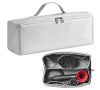 Veki Sac de Rangement Compatible avec Dyson Airwrap Styler et Shark, Étui de Transport de Voyage Portable pour Dyson Supersonic, Sac de Voyage Étanche pour Dyson Sèche-Cheveux et Accessoires (Gris)