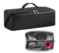 Veki Sac de Rangement Compatible avec Dyson Airwrap Styler et Shark, Étui de Transport de Voyage Portable pour Dyson Supersonic, Sac de Voyage Étanche pour Dyson Sèche-Cheveux et Accessoires (Noir)