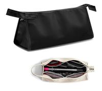 Veki Sac de Rangement pour Dyson Airwrap Styler et Bigoudi Accessoires, Sac de Voyage Compatible avec Sèche-Cheveux Dyson Supersonic, Étui de Rangement pour Sèche-Cheveux (Noir, Triangle)