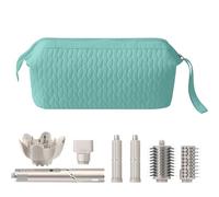 Veki Sac de Rangement pour Dyson Airwrap & Supersonic, Trousse de Voyage Étanche pour Sèche-Cheveux Shark FlexStyle, Pochette de Protection Portable pour Accessoires (Vert, 37×16×20cm)