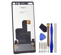 VEKIR Complete Display Screen for Sony Xperia XZ2 Compact H8324 LCD Touch Digitizer Assembled Black 5.0" Screen Replacement with Free Tool Kit