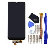 VEKIR Noir K12 Prime Assemblée d'écran de numériseur Tactile d'affichage à Cristaux liquides Remplacement pour LG Q60 LMX525BAW LM-X525 LMX525EAW