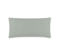 VEL VET HOME VelvetHome Deluxe 1X Taie d'oreiller 40x80 cm 100% Coton Taie d'oreiller de Haute qualité avec Fermeture éclair Fabriqué en Europe Olive