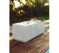 VELA - Comptoir avec bac à glacons Blanc