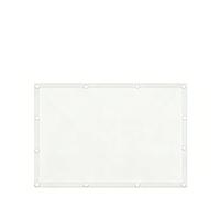 Vela Ombreggiante Impermeabile 1.2x4.5M Toile D'ombrage Rectangulaire Voile Ombrage Terrasse Exterieur, Tissu Oxford 420D Protection UV, Étanche Déchirements, pour Jardin, Balcon,Blanc