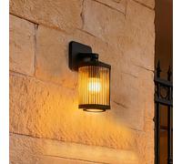 Lumisky Applique murale Velada – secteur E27 noir