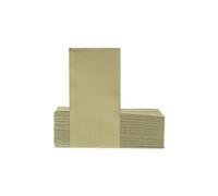 VelaHub Soft Point - Lot de 50 serviettes de table jetables de qualité supérieure - Pliage 1/8-39 x 38 cm - Pistache