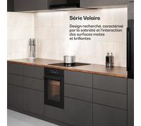 Velaire four encastrable | 49 l | classe énergétique A | 2350 W | noir | 45 cm