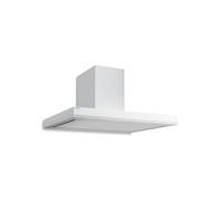 Klarstein Hotte aspirante Velaire 90 cm 595 m³/h A++ Tactile LED Filtre charbon Silencieuse Blanc