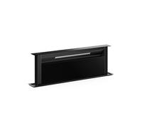 Klarstein Velaire Hotte aspirante escamotable 90 cm Élégante minimaliste CEE A++ 906 m³/h Noir