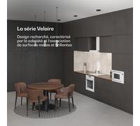 Velaire micro-ondes encastrable avec gril | gril1200 W | micro-ondes 850 W | 60 cm