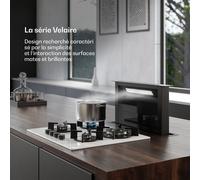 Velaire Table de cuisson à gaz | 4-flammes avec allumage électrique | Compatible gaz naturel et GPL | 8000 W | 60 cm