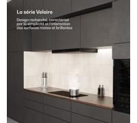 Velaire Table de cuisson à induction étroite | Élégante, minimaliste, puissante | 3 zones de cuisson | 5500 W | 80 cm