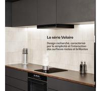 Velaire Table de cuisson virtocéramique | Élégante, minimaliste, puissante | 3 zones de cuisson | 4100 W | 45 cm